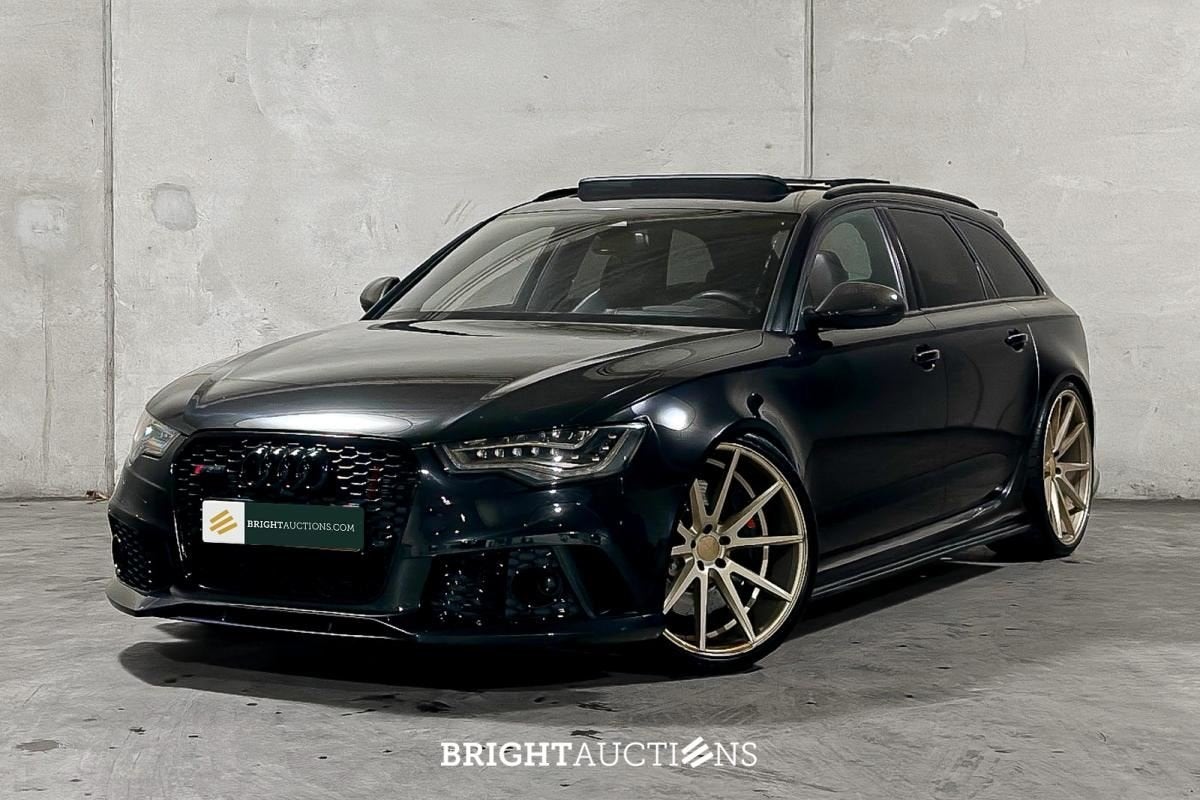 Audi RS6 Avant 4.0 V8 TFSI quattro Pro Line Plus (bj 2013), Auto's, Automaat, Gebruikt, 8 cilinders, 1910 kg