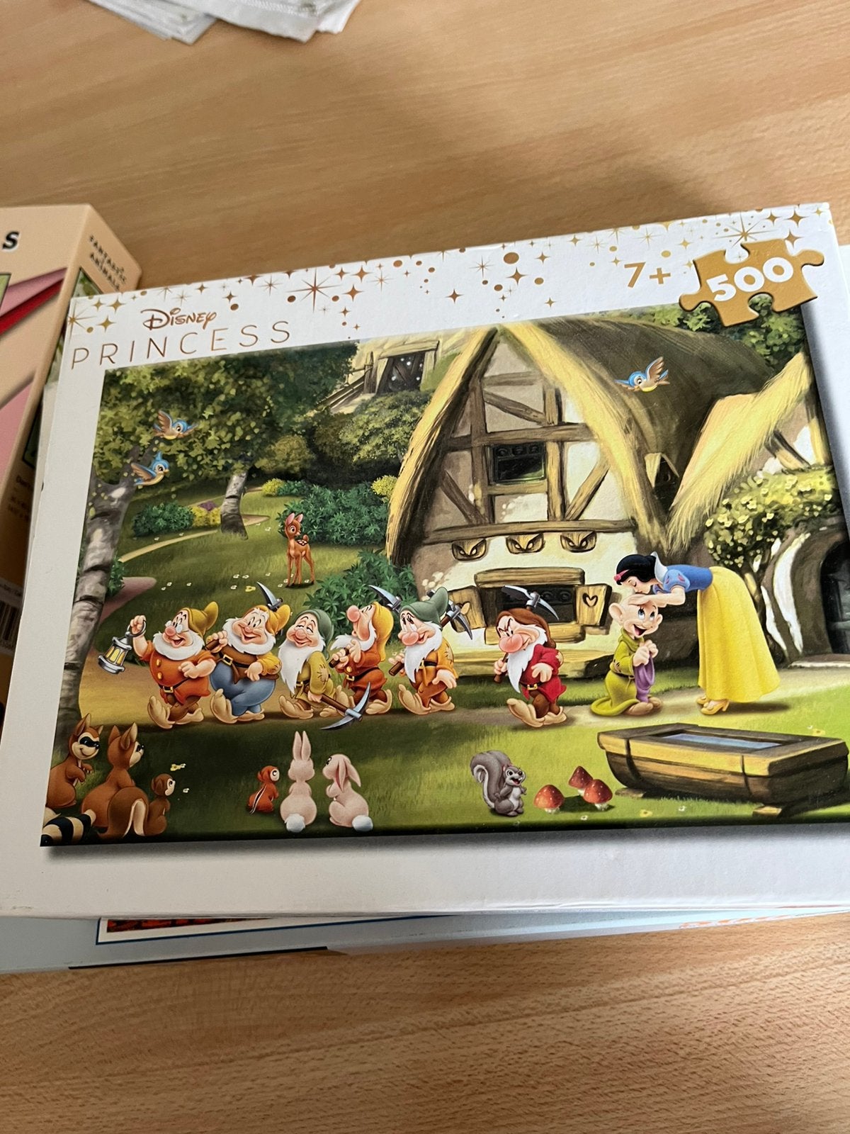 4 legpuzzels 500 stukjes, Ophalen, 500 t/m 1500 stukjes, Zo goed als nieuw