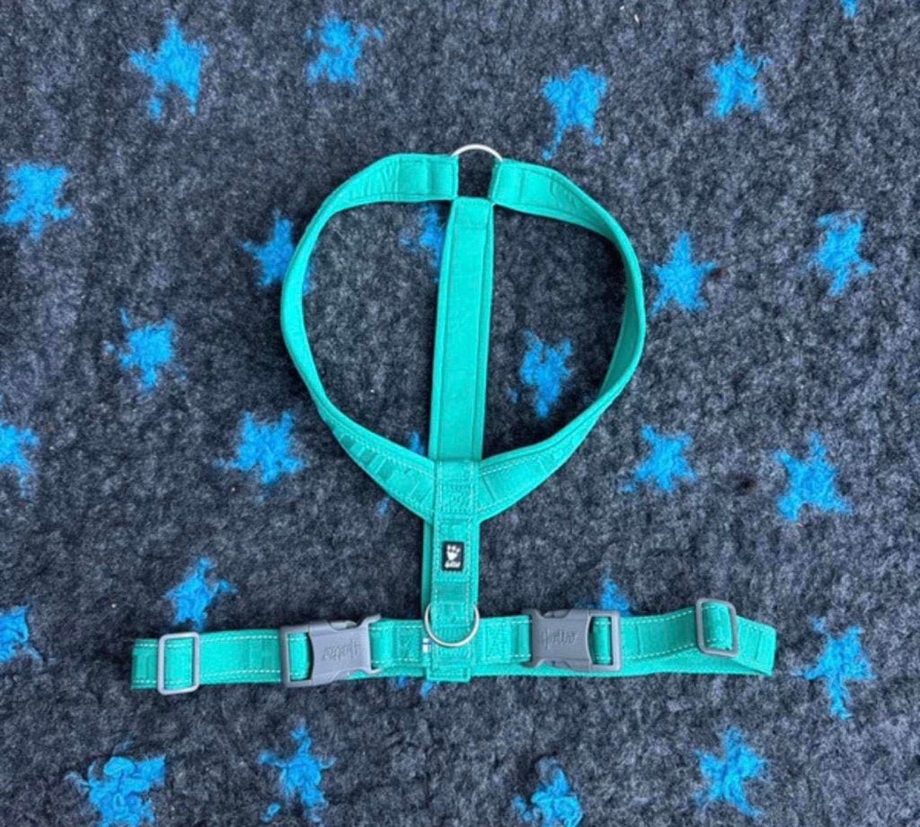 Hurtta casual Y tuig |  turquoise, Dieren en Toebehoren, Ophalen of Verzenden, Zo goed als nieuw