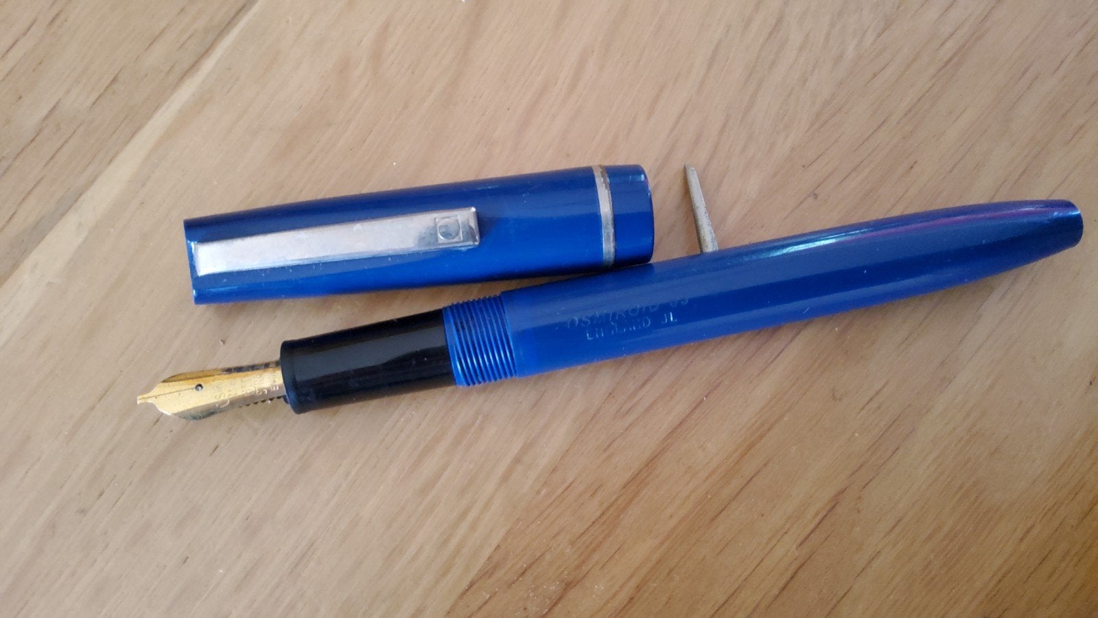 Vintage Osmiroid 65 Vulpen Kalligrafie Pen Hevelvulsysteem., Ophalen of Verzenden, Gebruikt, Vulpen, Overige merken