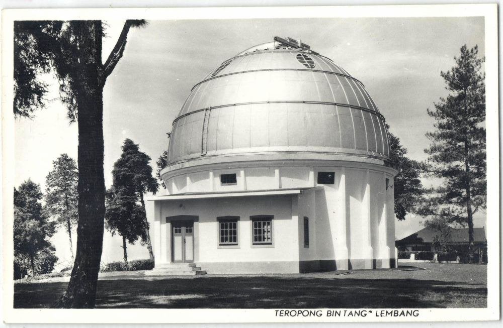indonesie Indie, LEMBANG, Bosscha Sterrenwacht (1950s), Ophalen of Verzenden, 1940 tot 1960, Ongelopen, Buiten Europa