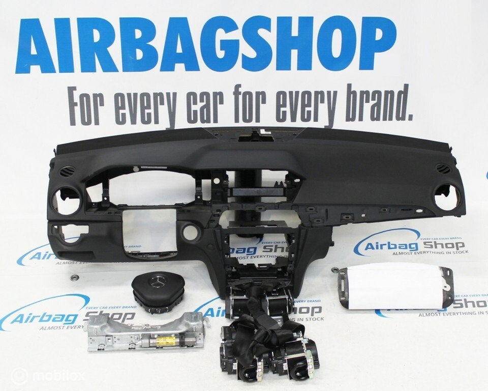 Airbag set - Dashboard Mercedes C klasse W204 facelift, Auto-onderdelen, Dashboard en Schakelaars