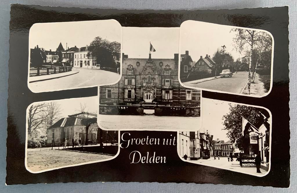 Groeten uit Delden, Ophalen of Verzenden, 1940 tot 1960, Ongelopen, Overijssel