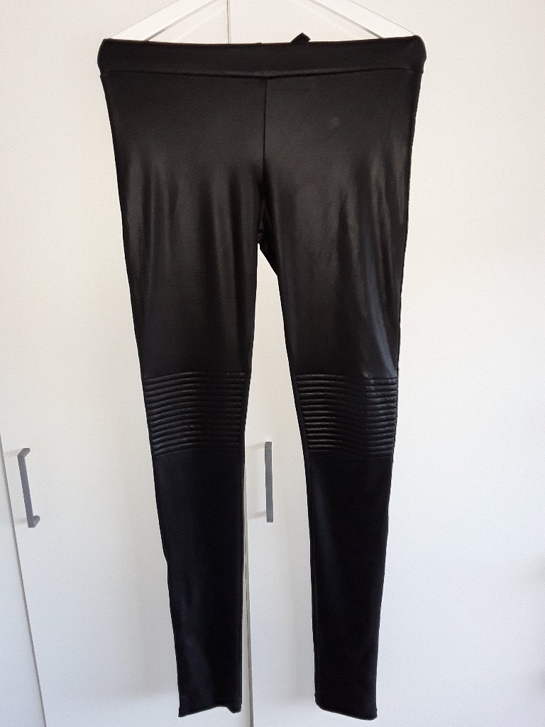 10Days Zwarte Legging/Tregging Maat 0 = Maat 36/S, Legging, Maat 36/38 (S), Zwart, 10days
