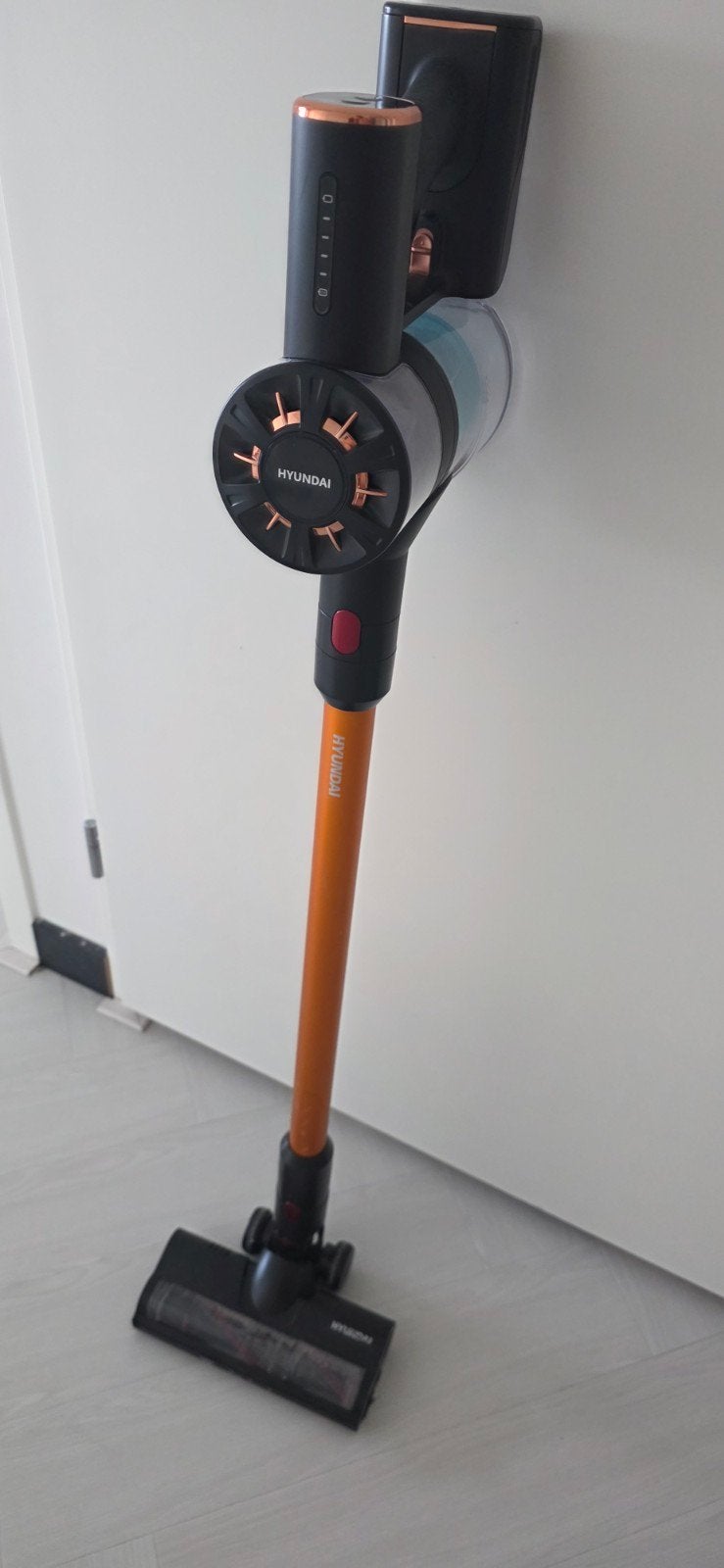 Hyundai Steelstofzuiger Draadloos - Gebruikt, Ophalen of Verzenden, Zo goed als nieuw, Draadloos, Reservoir