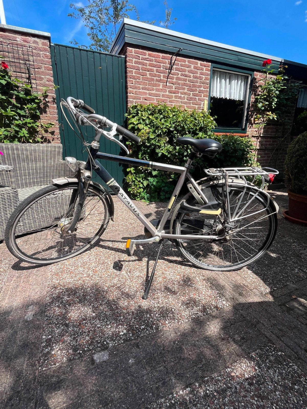 Batavus intermezzo de luxe herenfiets, Ophalen, Versnellingen, Batavus, Trommelrem