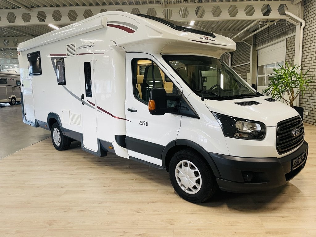 Roller Team Auto Roller 265 TL - Queensbed - 5 Persoons, Caravans en Kamperen, Overige merken, Luifel, 7 tot 8 meter, Bedrijf