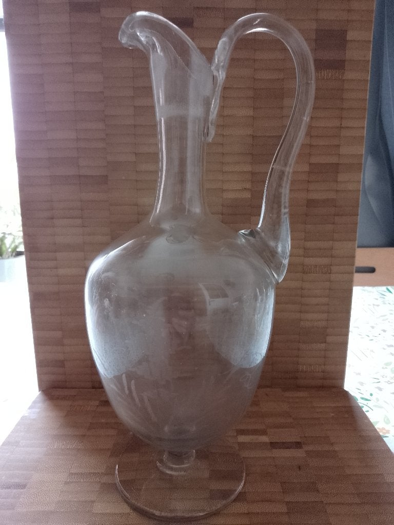 Glazen karaf, Antiek en Kunst, Antiek | Glas en Kristal, Ophalen