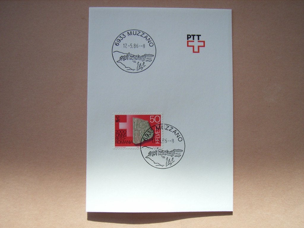 BM  Zwitserland Carnet 1291 Afstemp Muzzano, Ophalen of Verzenden, Overige typen