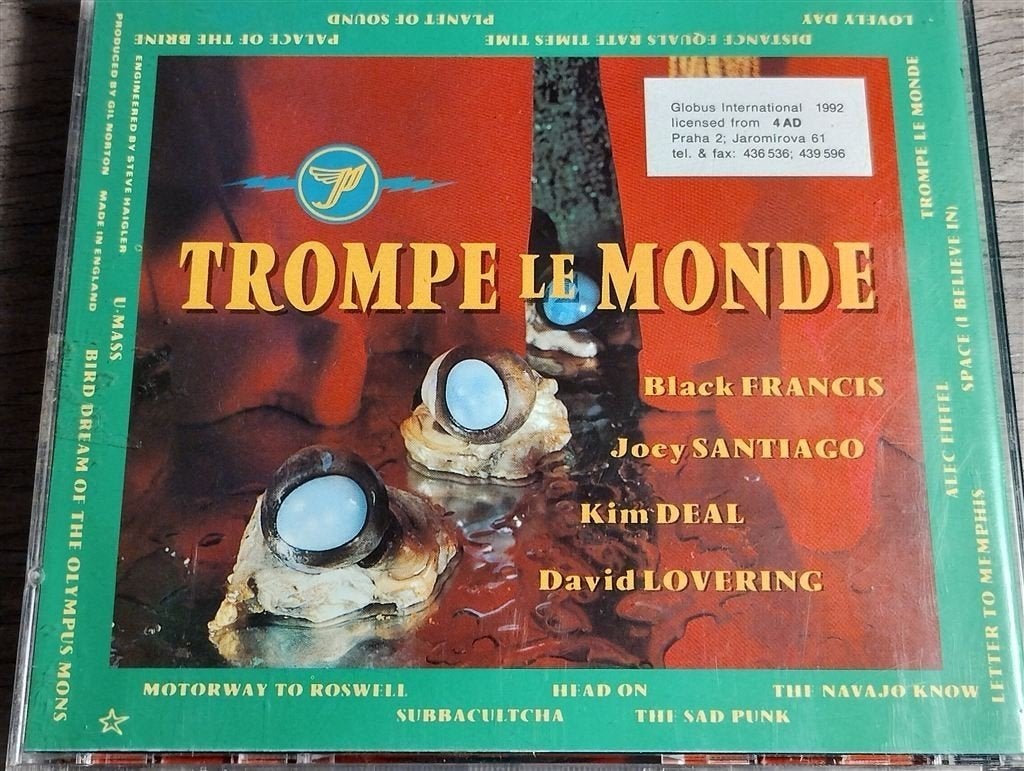 Pixies ‎- Trompe Le Monde [Tsjechoslowakije], Ophalen of Verzenden, Zo goed als nieuw, Poprock