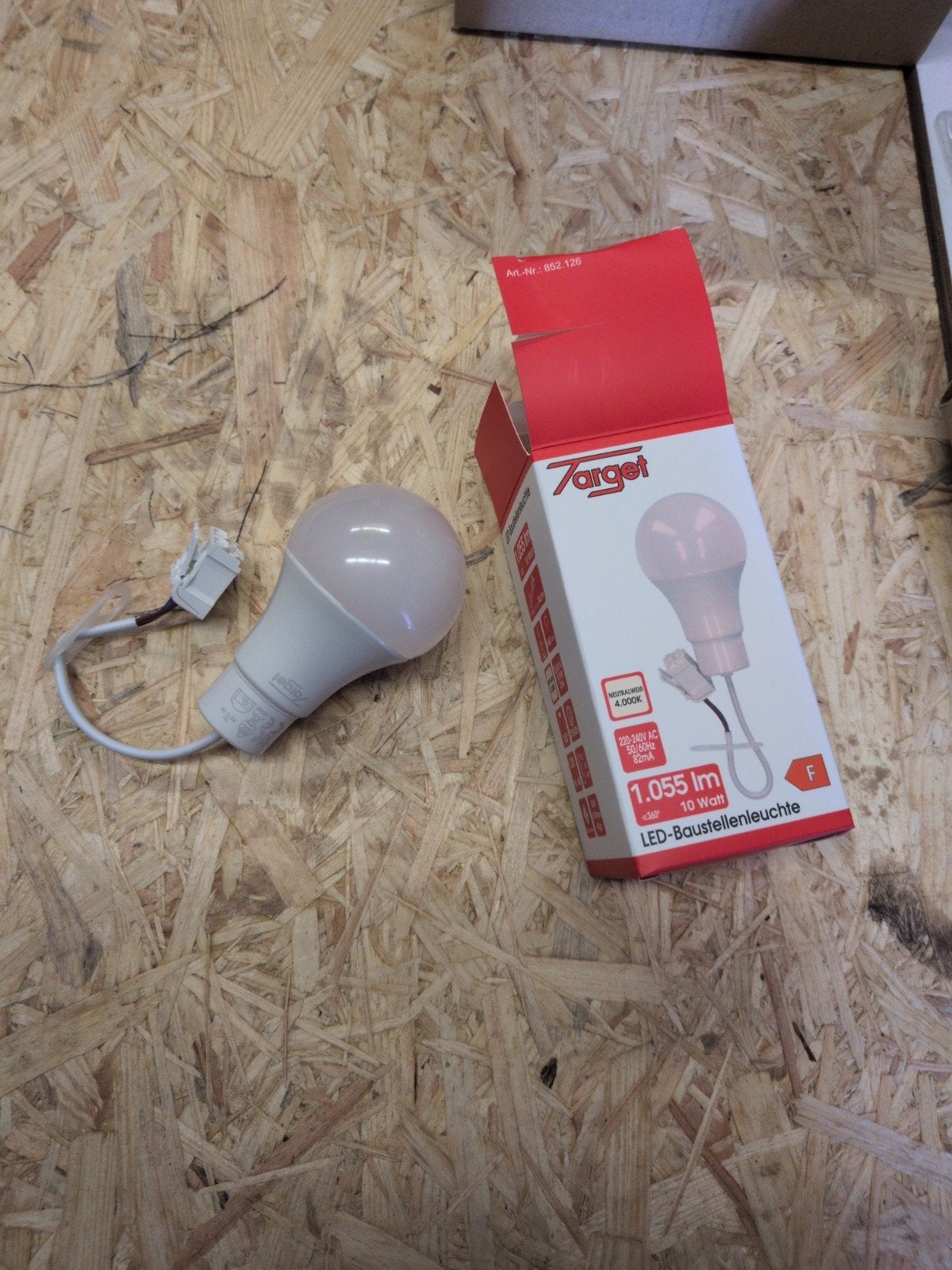 Set van 5 Led Verhuis lampen, Ophalen of Verzenden, Nieuw