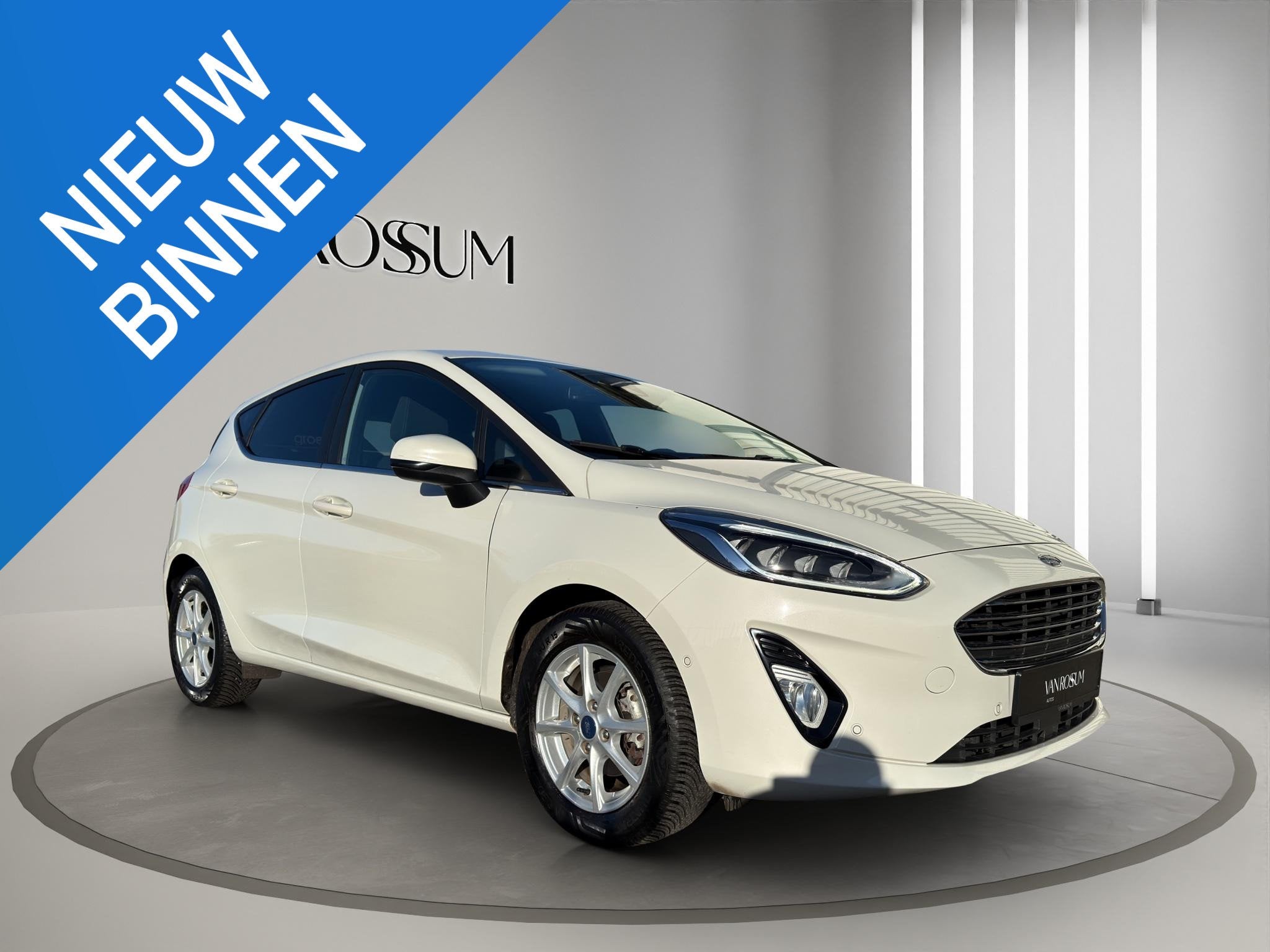 Ford Fiesta 1.0 EcoBoost Titanium | Camera | Parksensors | S, Auto's, Voorwielaandrijving, Stof, Gebruikt, Euro 6