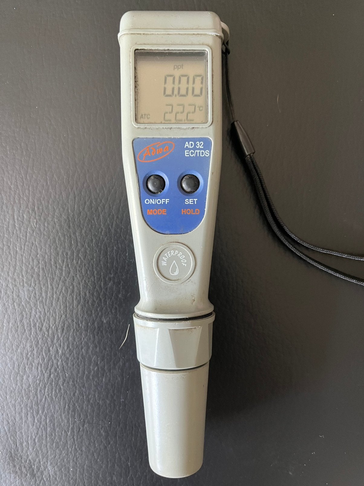 Adwa temperatuur en ph meter waterproof, Ophalen of Verzenden, Zo goed als nieuw