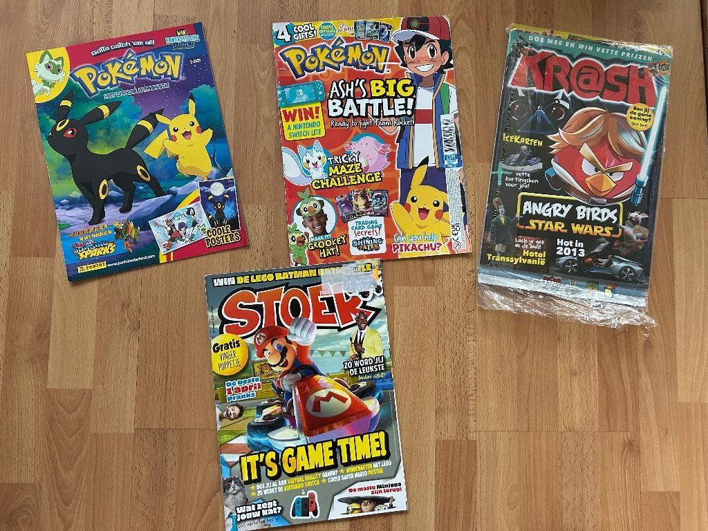Tijdschriften pokemon stoer en krash zgan, Ophalen of Verzenden, Zo goed als nieuw, Sport en Vrije tijd