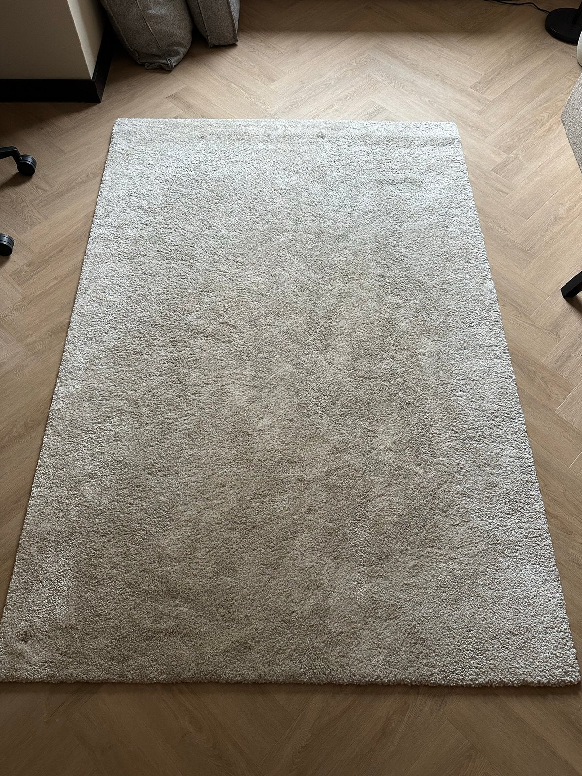IKEA Stoense Vloerkleed - Ecru - 133x195 cm, Huis en Inrichting, Stoffering | Tapijten en Kleden, Ophalen, 100 tot 150 cm, Beige