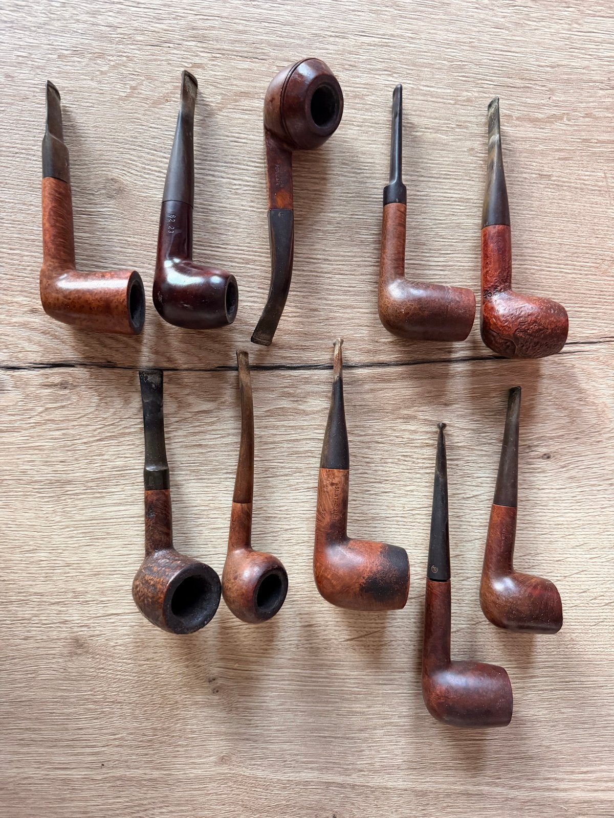 Tabakspijp-Vintage los te koop oa Sir William Real Briar DJT, Verzamelen, Verzenden, Gebruikt, (Water)pijp