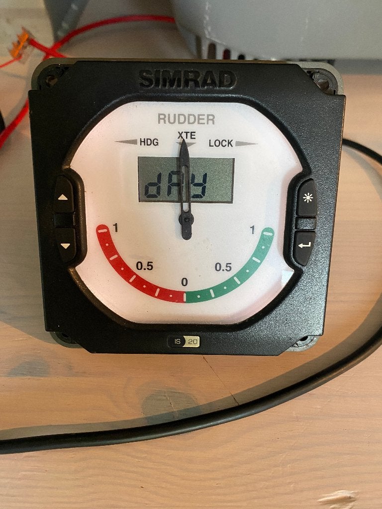 Simrad IS20 Rudder roerstandindicator, Ophalen of Verzenden