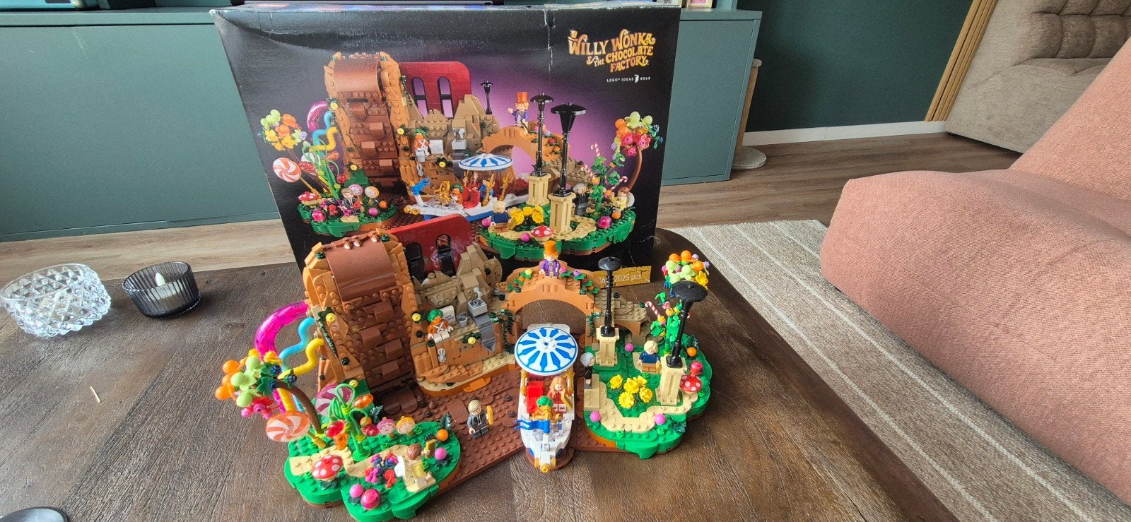 LEGO 21360 Willy Wonka and the Chocolate Factory, Lego, Ophalen of Verzenden, Compleet, Complete set