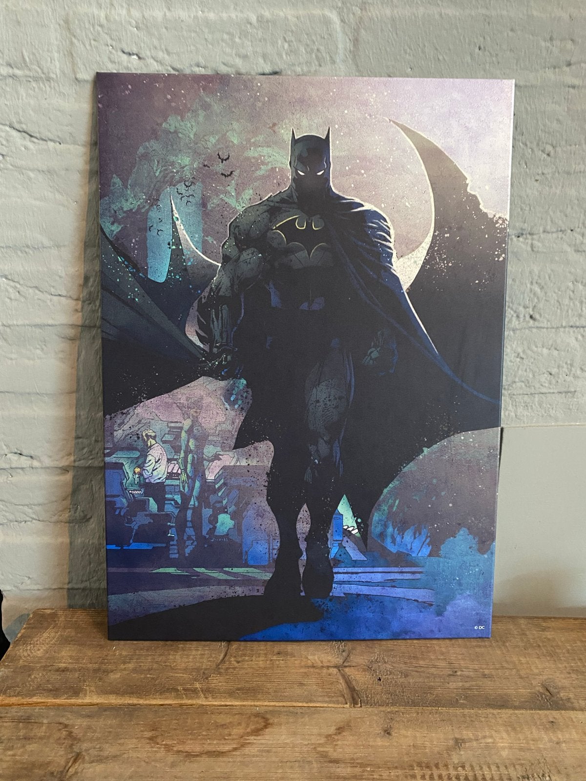 Displate Batman Metalen Poster - zonder magneet, Minder dan 50 cm, 50 tot 75 cm, Ophalen of Verzenden, Print