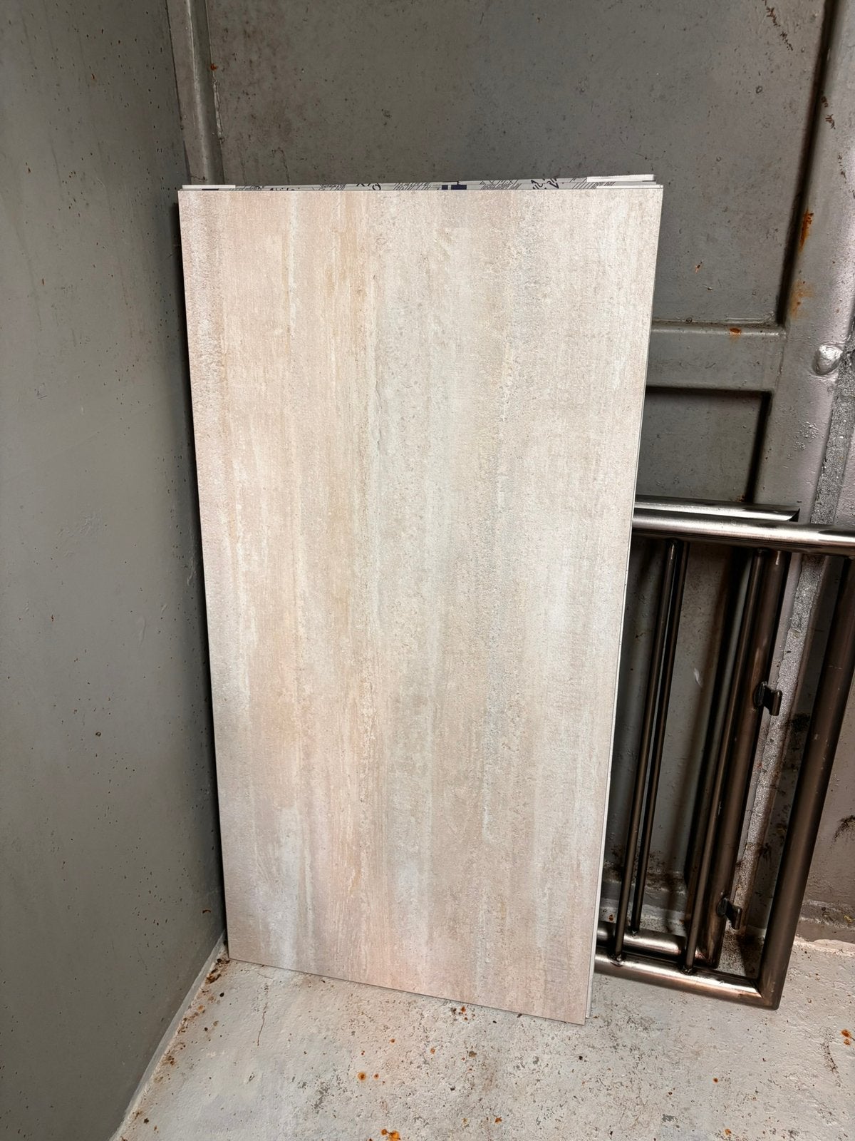 Vloer-/wandtegel Travertine 120x60cm, Ophalen, 60 cm of meer, Keramiek, Nieuw