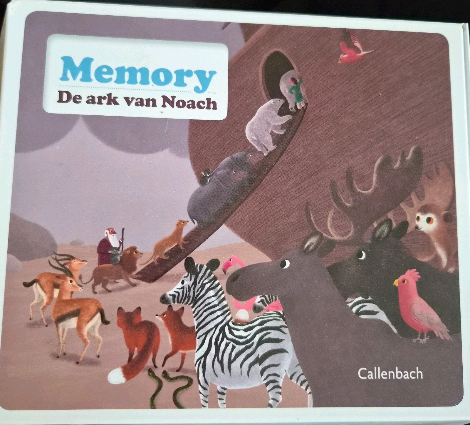 Memory De Ark van Noach - Callenbach, Kinderen en Baby's, Speelgoed | Babyspeelgoed, Zo goed als nieuw, Overige typen, Ophalen of Verzenden