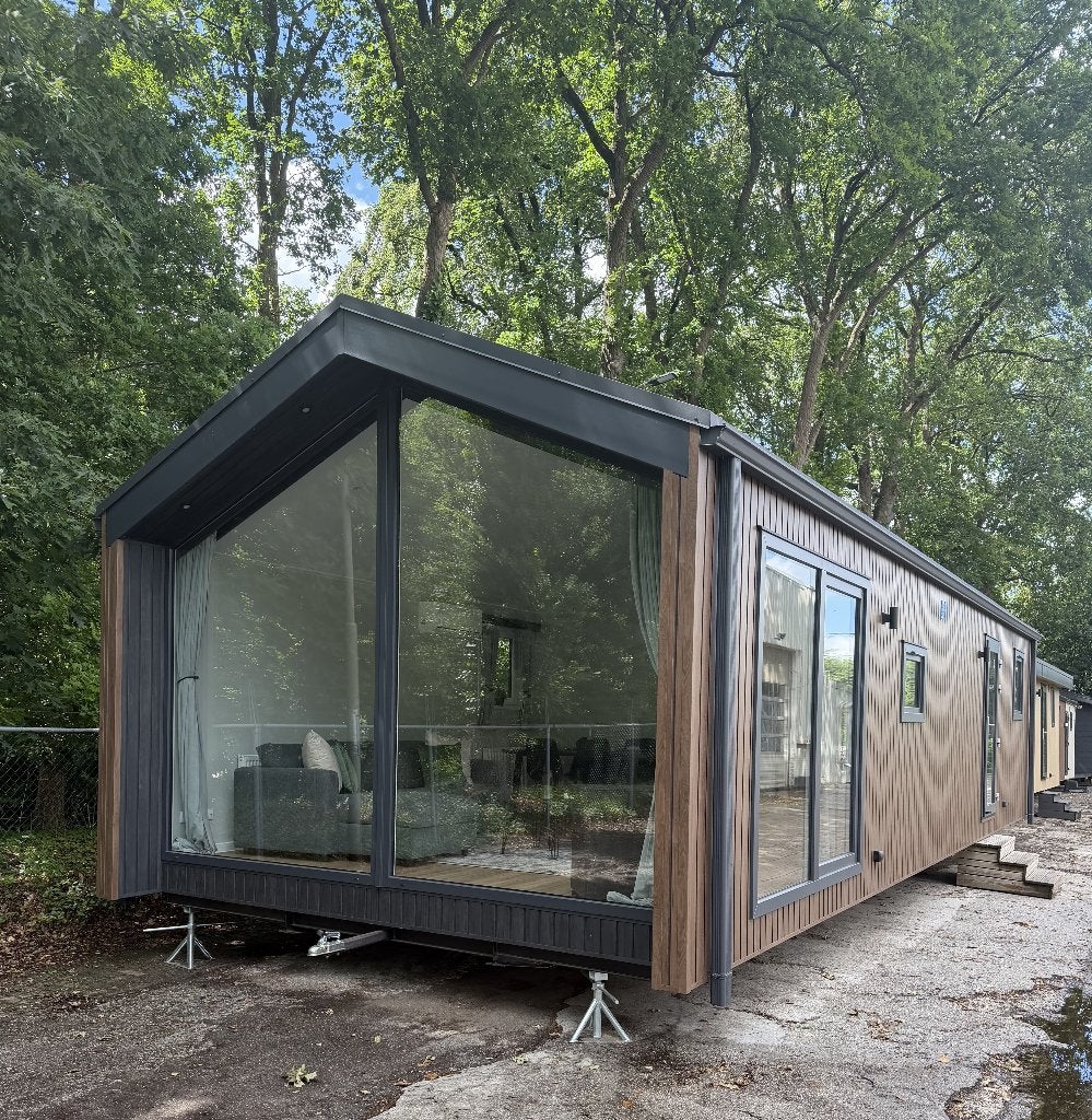 Chalet te koop : Full Glass Nomad 1250x450, Tot en met 4
