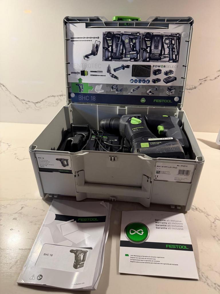 Festool accu boormachine BHC 18, Ophalen of Verzenden, Gebruikt, Boormachine