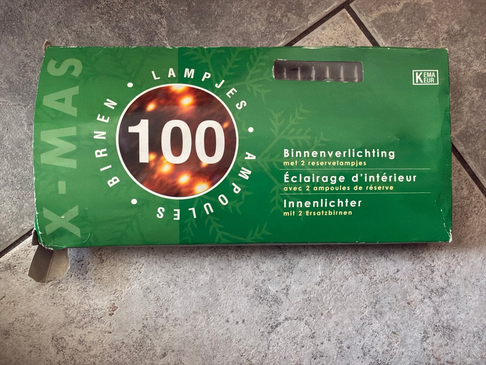 100 kerstboom lampjes, Ophalen, Gebruikt