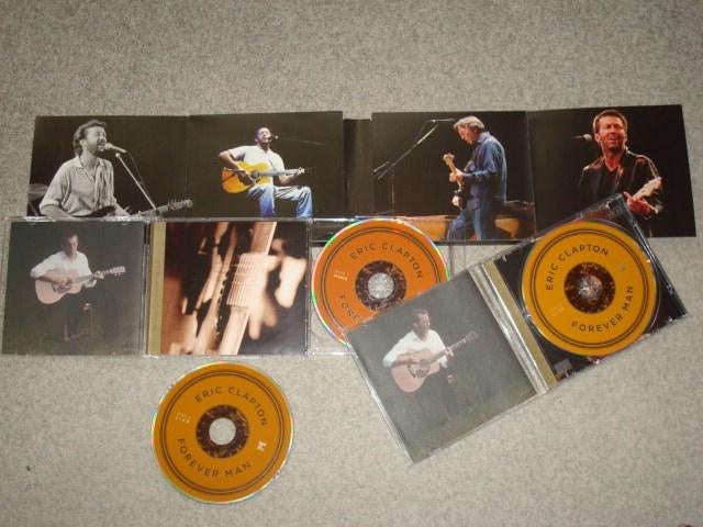 Eric Clapton..Forever Man..3cdbox.., Ophalen of Verzenden, 1980 tot heden, Zo goed als nieuw, Blues