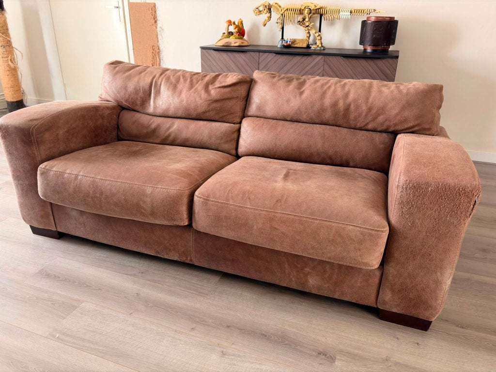 Bankstel 2,5 zit, Ophalen, Gebruikt, 150 tot 200 cm, Driepersoons