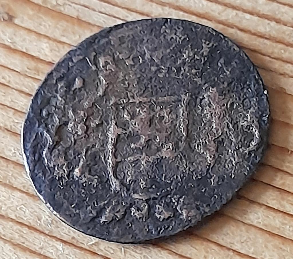 duit Zutphen 1687, Postzegels en Munten, Munten | Nederland, Ophalen of Verzenden, Vóór koninkrijk, Overige waardes, Losse munt