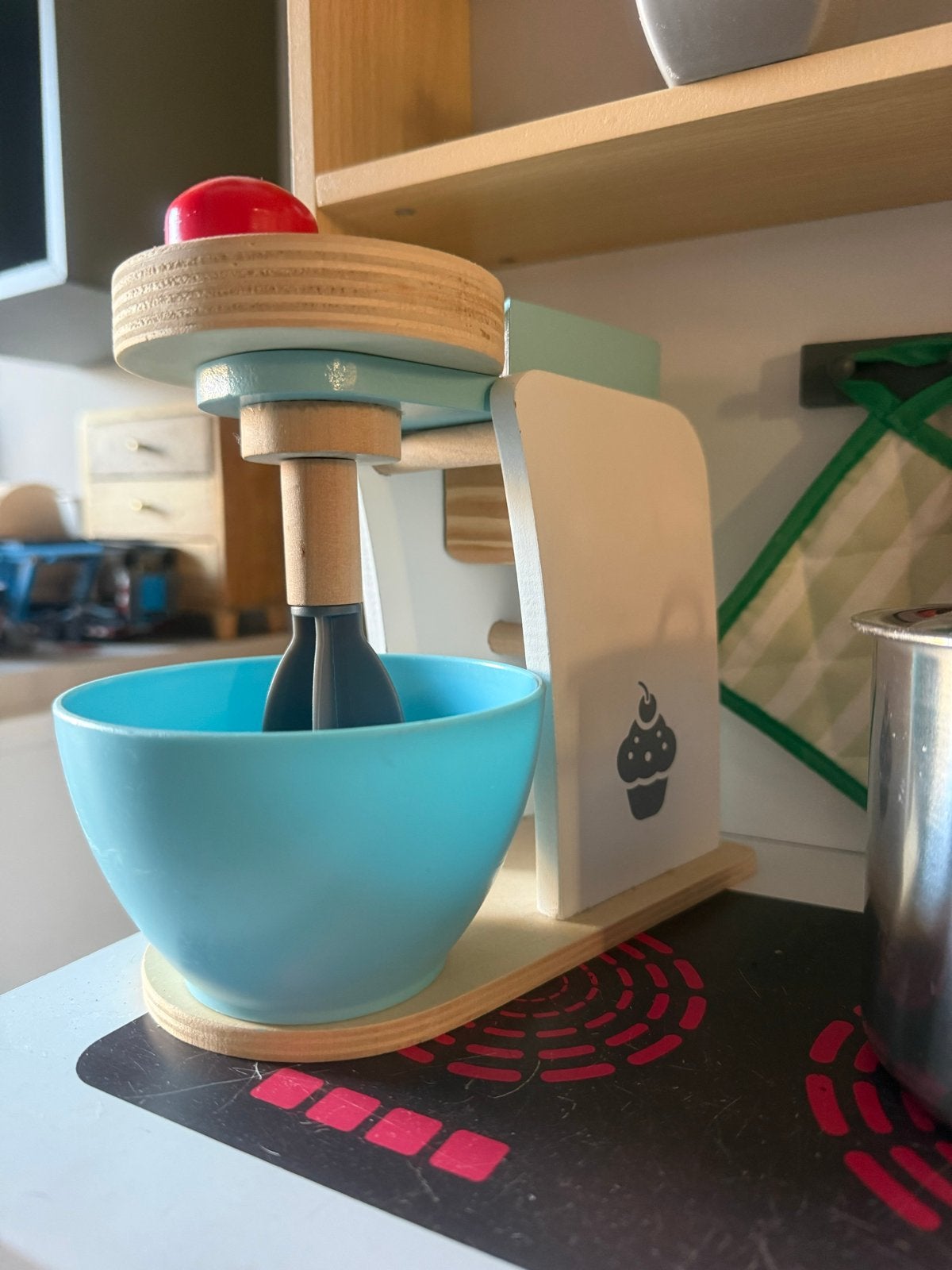 Janod Houten Keukentje 'My Style' met accessoires, Kinderen en Baby's, Ophalen, Zo goed als nieuw, Jongen of Meisje