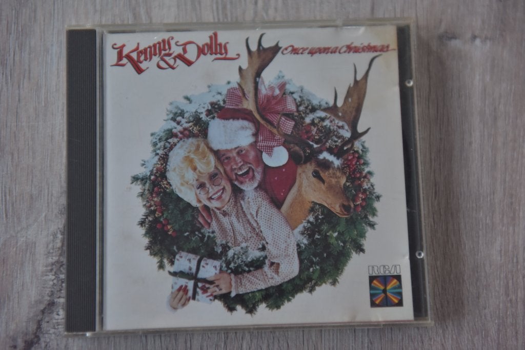 KENNY & DOLLY PARTON - ONCE UPON A CHRISTMAS, Verzenden, Zo goed als nieuw, Album, Inclusief doosje