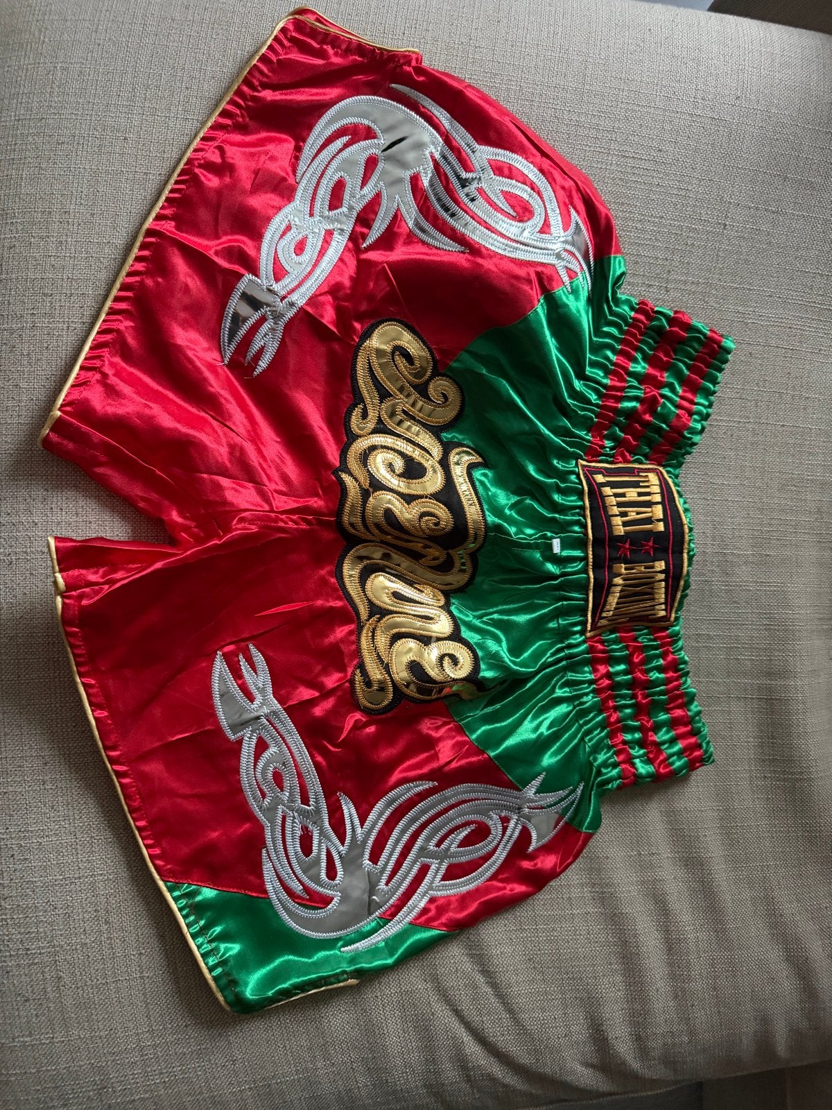 Nieuw Thais kickboks broekje - Maat L (label XL), Overige, ., Nieuw, Maat L