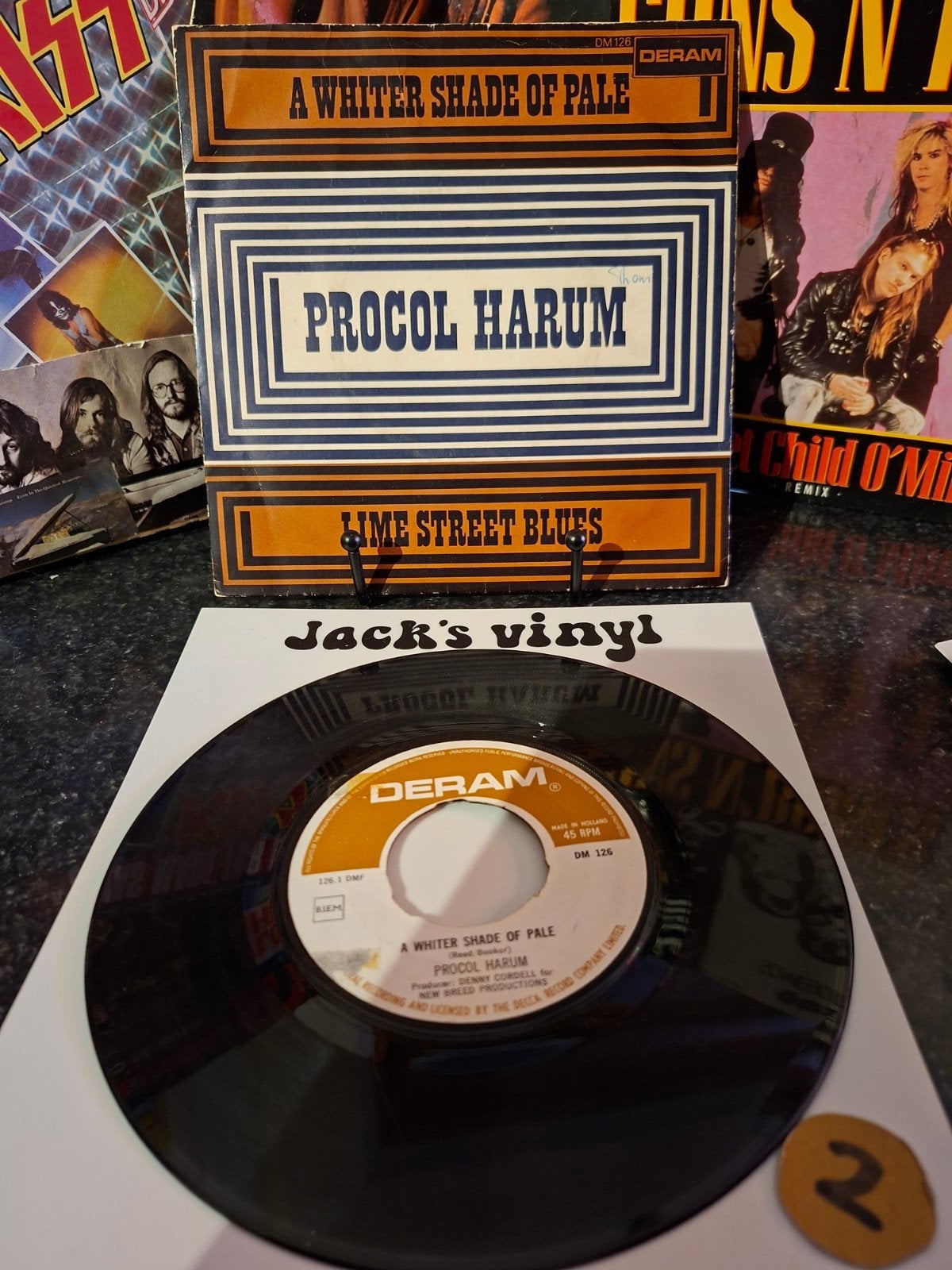 Procol Harum - A Whiter Shade of Pale  1967, Cd's en Dvd's, Vinyl | Pop, Gebruikt, Pop, Originele persing, 7 inch