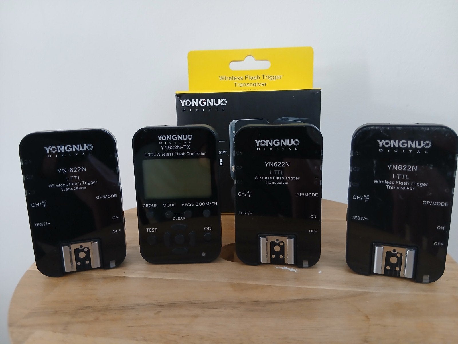 Yongnuo YN622N i-TTL Wireless Flash Trigger Transceiver Set, Audio, Tv en Foto, Fotografie | Flitsers, Draadloos, Yongnuo, Zo goed als nieuw
