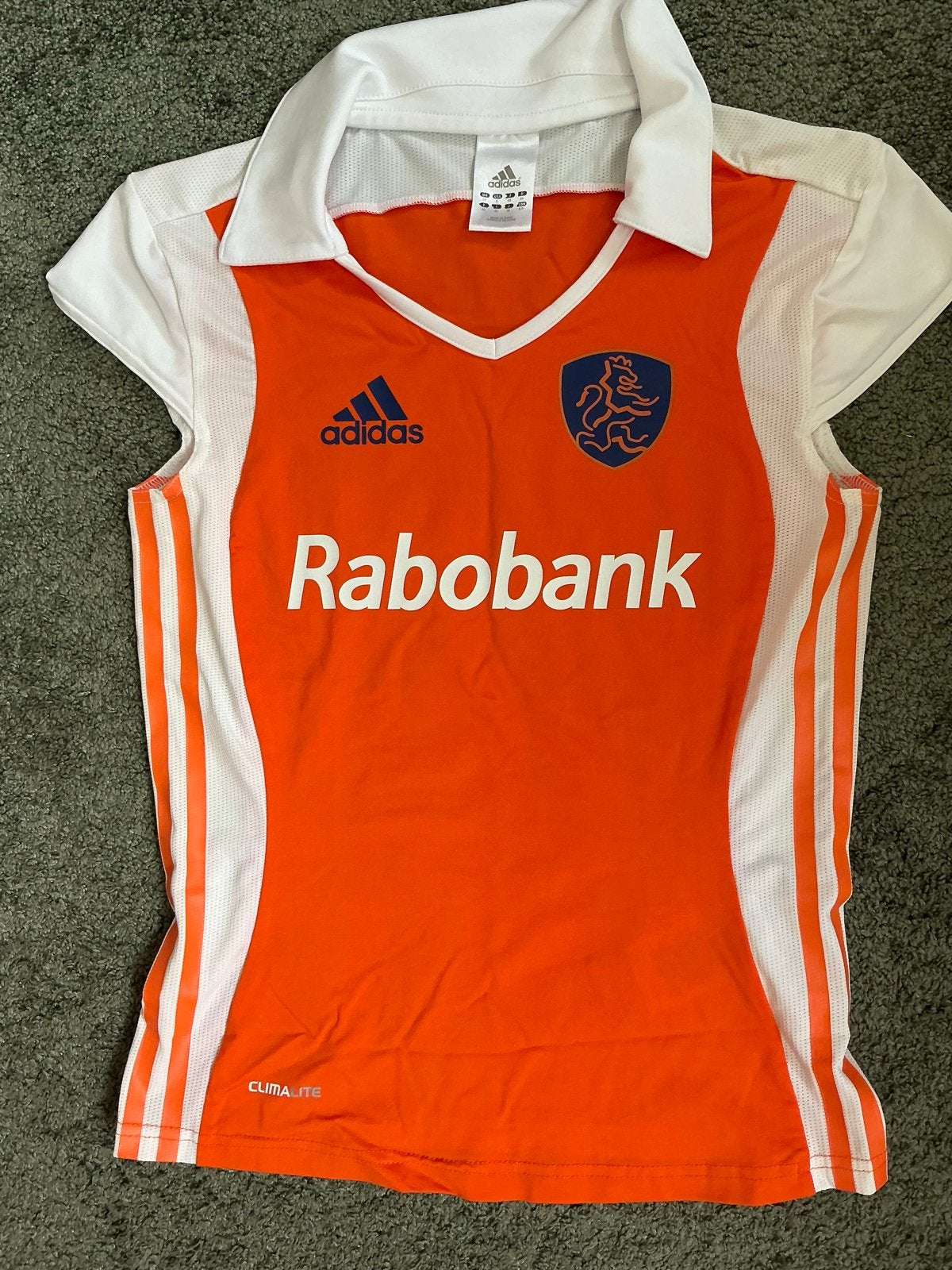 Adidas Hockey Shirt Dames Nederland 2011/2012 Maat 36, Overige typen, Nieuw, Oranje, Ophalen of Verzenden