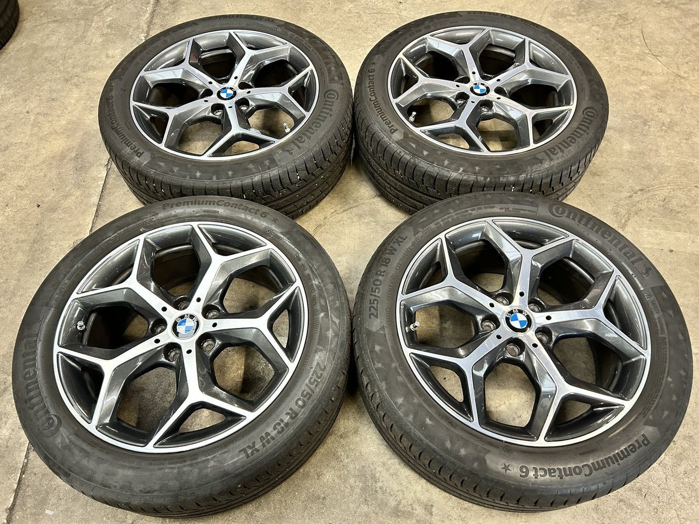 ✅18 inch originele velgen + zomerbanden BMW X1 F48 X2 F39, Auto-onderdelen, 18 inch, Gebruikt, -, -