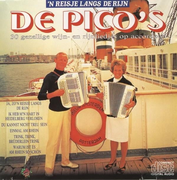 Telstar C.D. (1987) de Pico's - 'n Reisje langs de Rijn, Ophalen of Verzenden, Gebruikt, Nederlandstalig