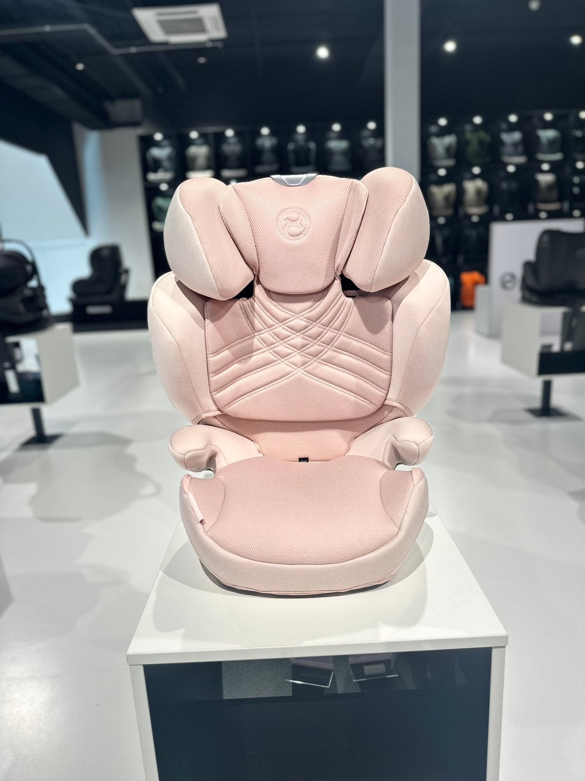 Cybex Solution T i-Fix Plus Autostoeltje - Peach Pink, 15 t/m 36 kg, Zo goed als nieuw, Afneembare rugleuning, Isofix