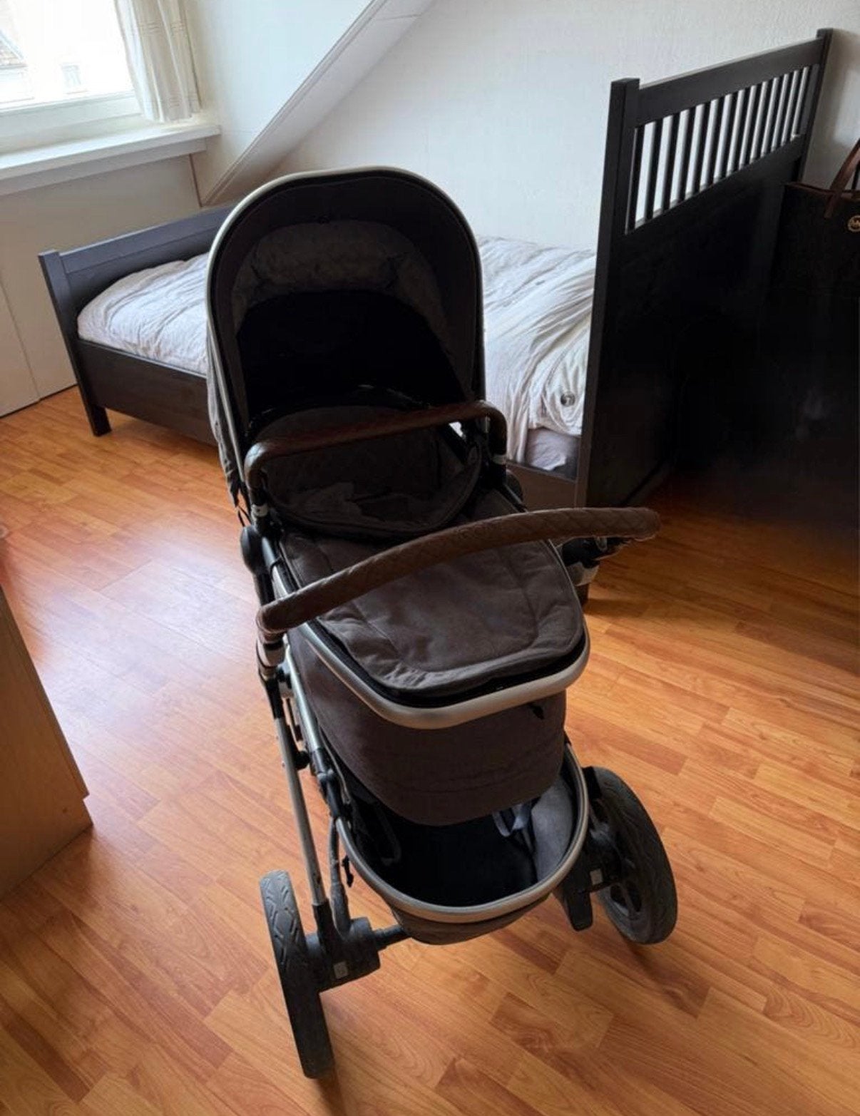 Joolz Geo combi kinderwagen - incl. meerijdplankje, Ophalen, Gebruikt, Overige merken, Verstelbare duwstang