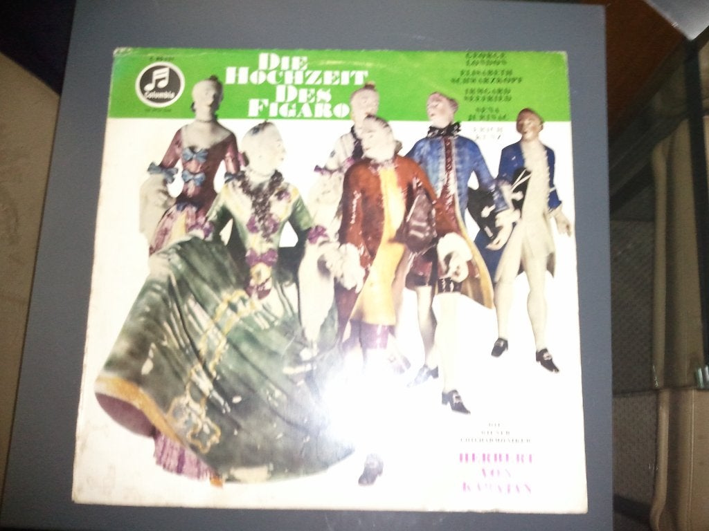Herbert von karajan - die Hochzeit des Figaro, LP, Opera of Operette, Ophalen of Verzenden, Zo goed als nieuw