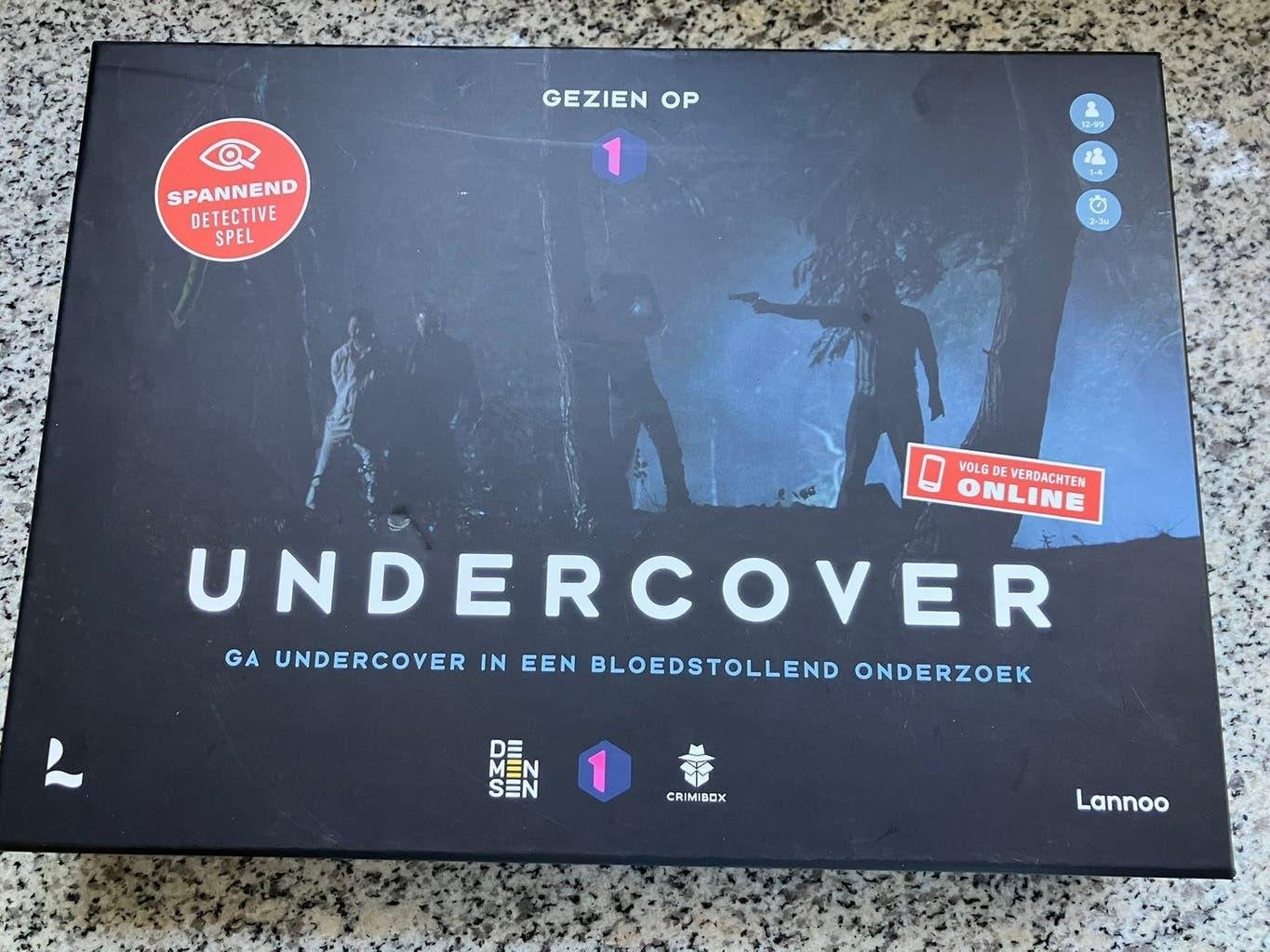Undercover spel, Ophalen of Verzenden, Zo goed als nieuw
