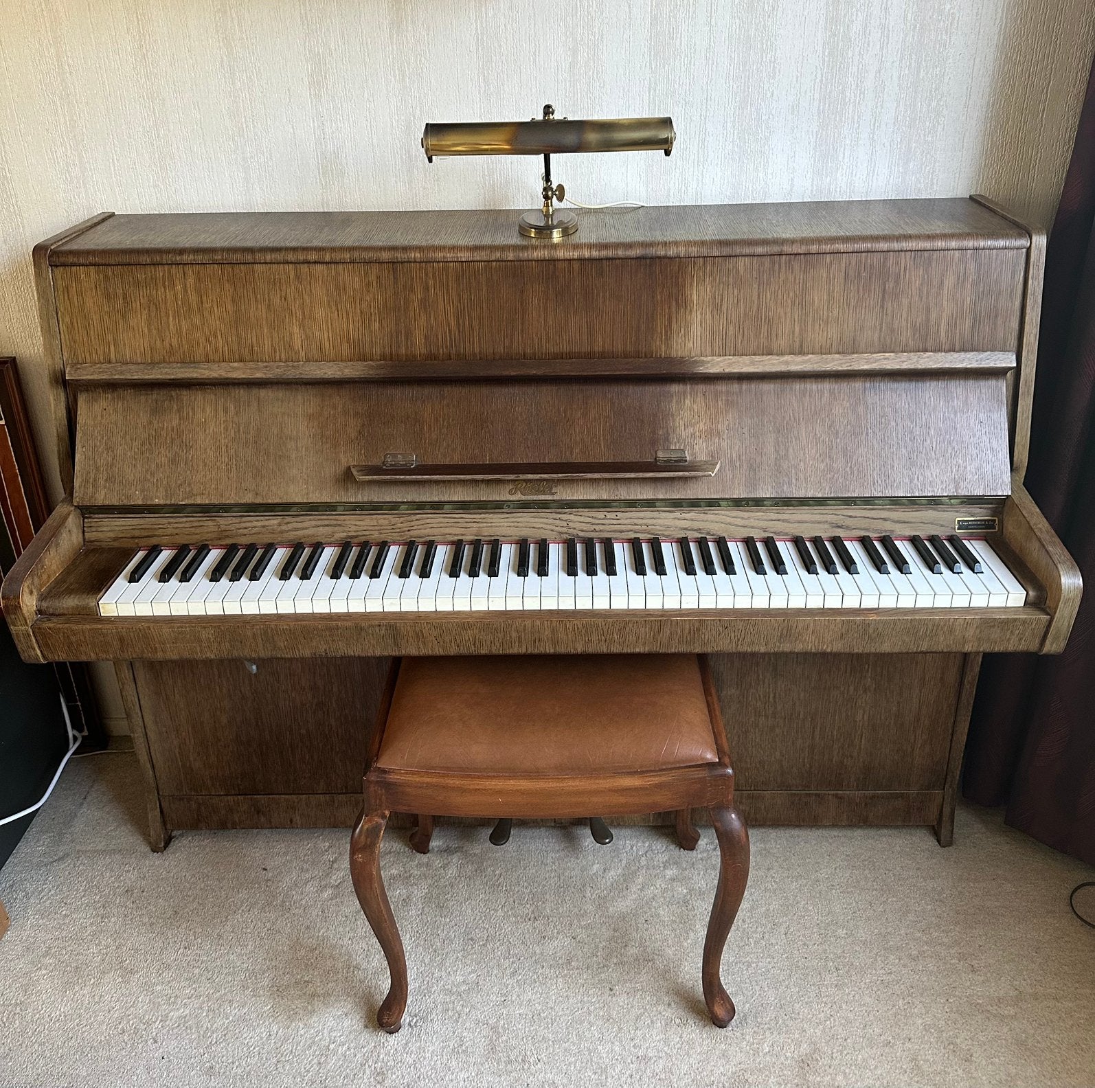 Prima piano gratis op te halen, Ophalen, Gebruikt, Bruin, Piano