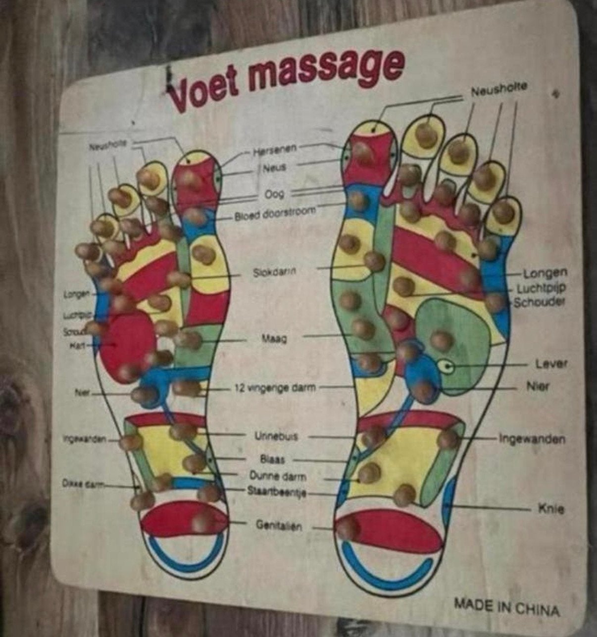 Voet massage paneel., Ophalen of Verzenden, Zo goed als nieuw, Apparaat