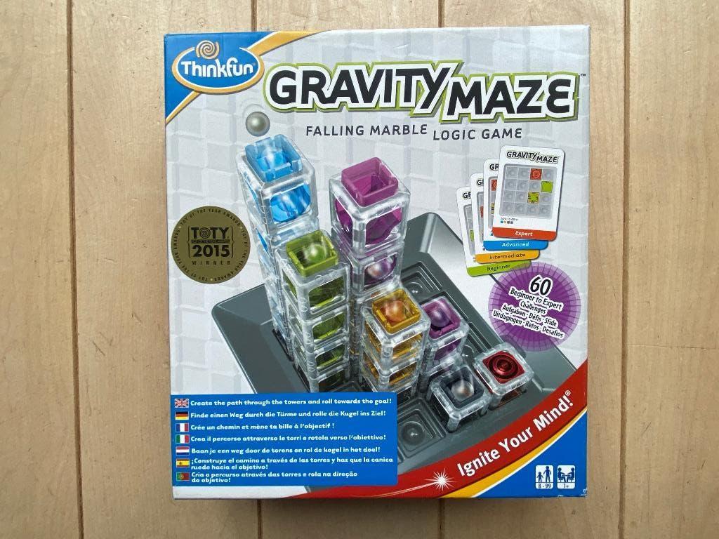 Thinkfun Gravity Maze, Ophalen of Verzenden, Minder dan 500 stukjes, Zo goed als nieuw