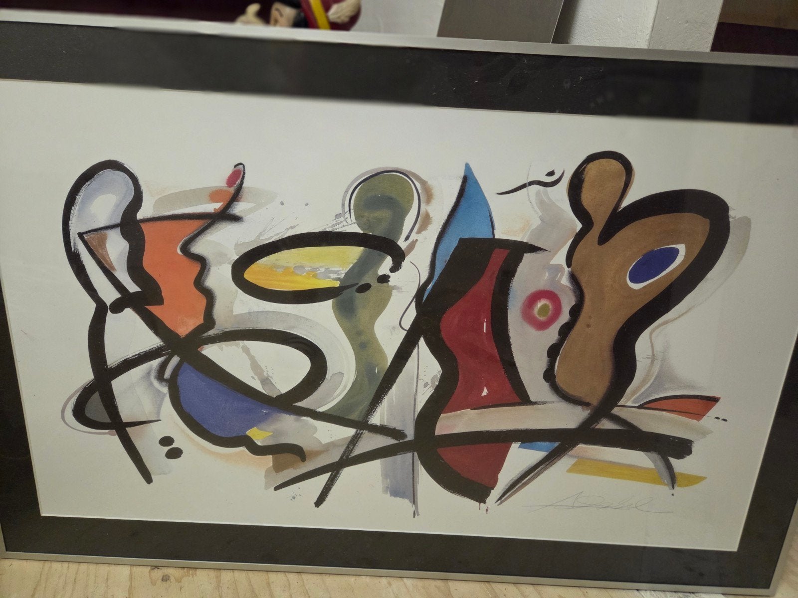 Ton Schulten abstracte Kunstprint - Kleurrijk en Modern, Ophalen of Verzenden