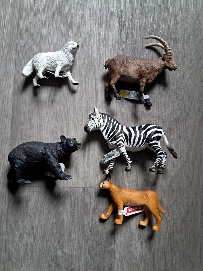 5 Nieuwe Schleich Dieren - Collectie, Ophalen of Verzenden, Nieuw