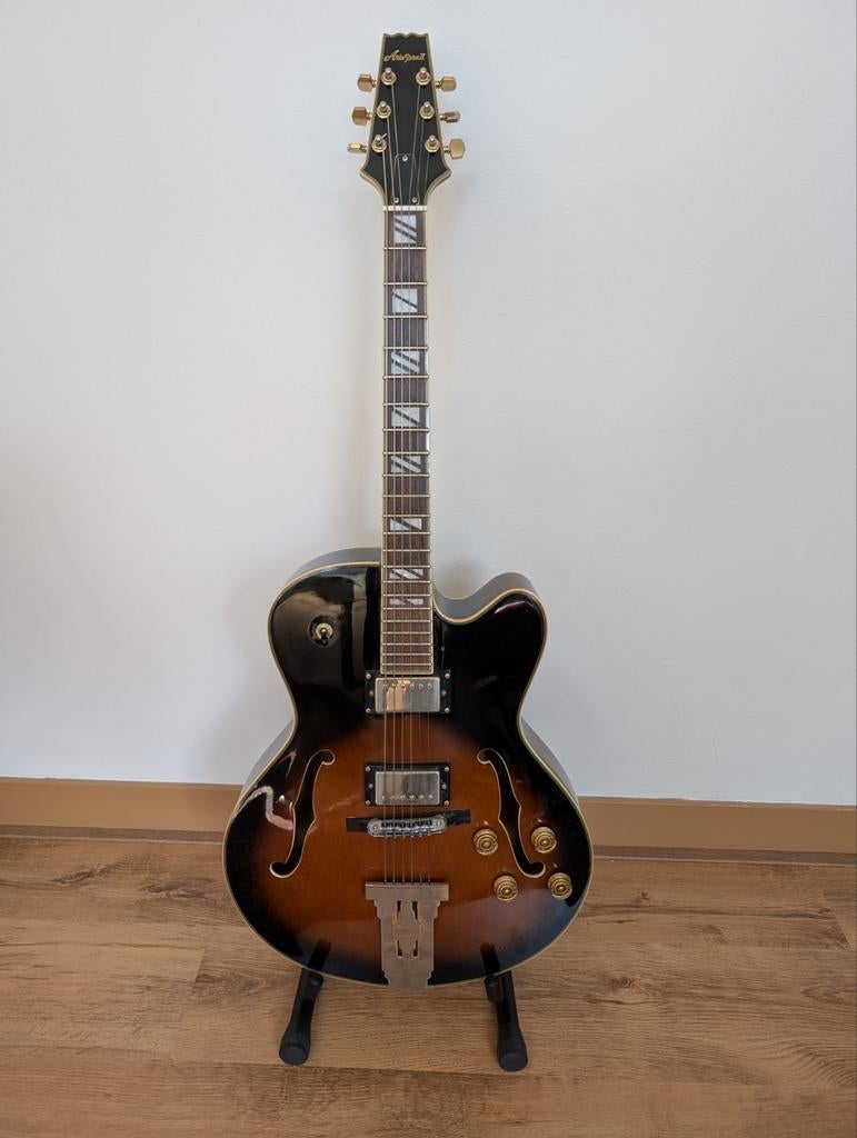Aria Pro II Jazz gitaar, Muziek en Instrumenten, Ophalen, Hollow body, Overige merken