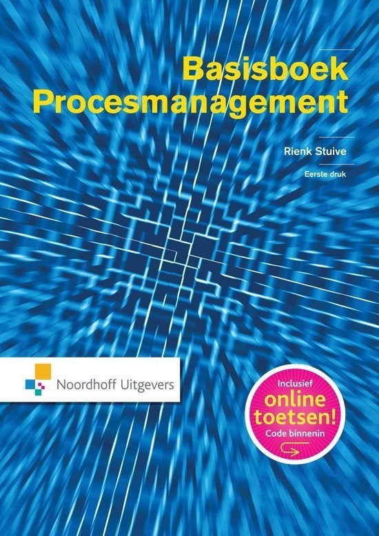 Basisboek procesmanagement, Boeken, Ophalen of Verzenden, Beta, Zo goed als nieuw, HBO